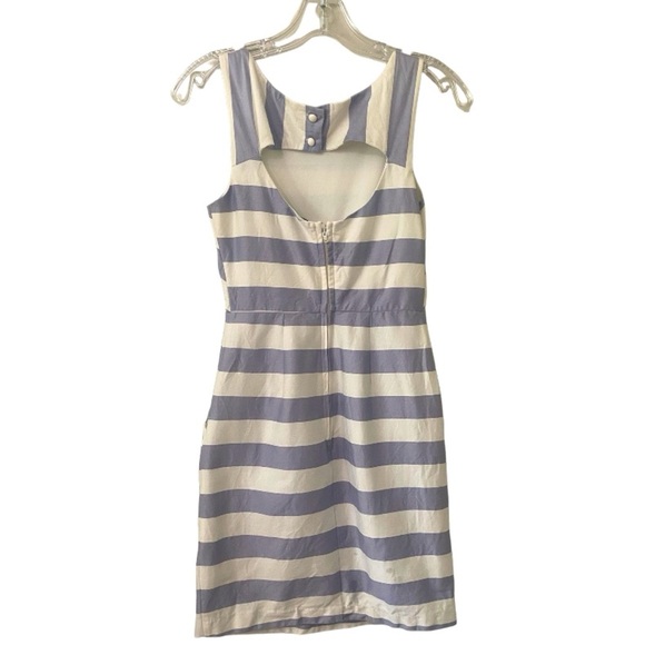 Jodi Kristopher Blue and White Striped dress - Picture 2 of 6